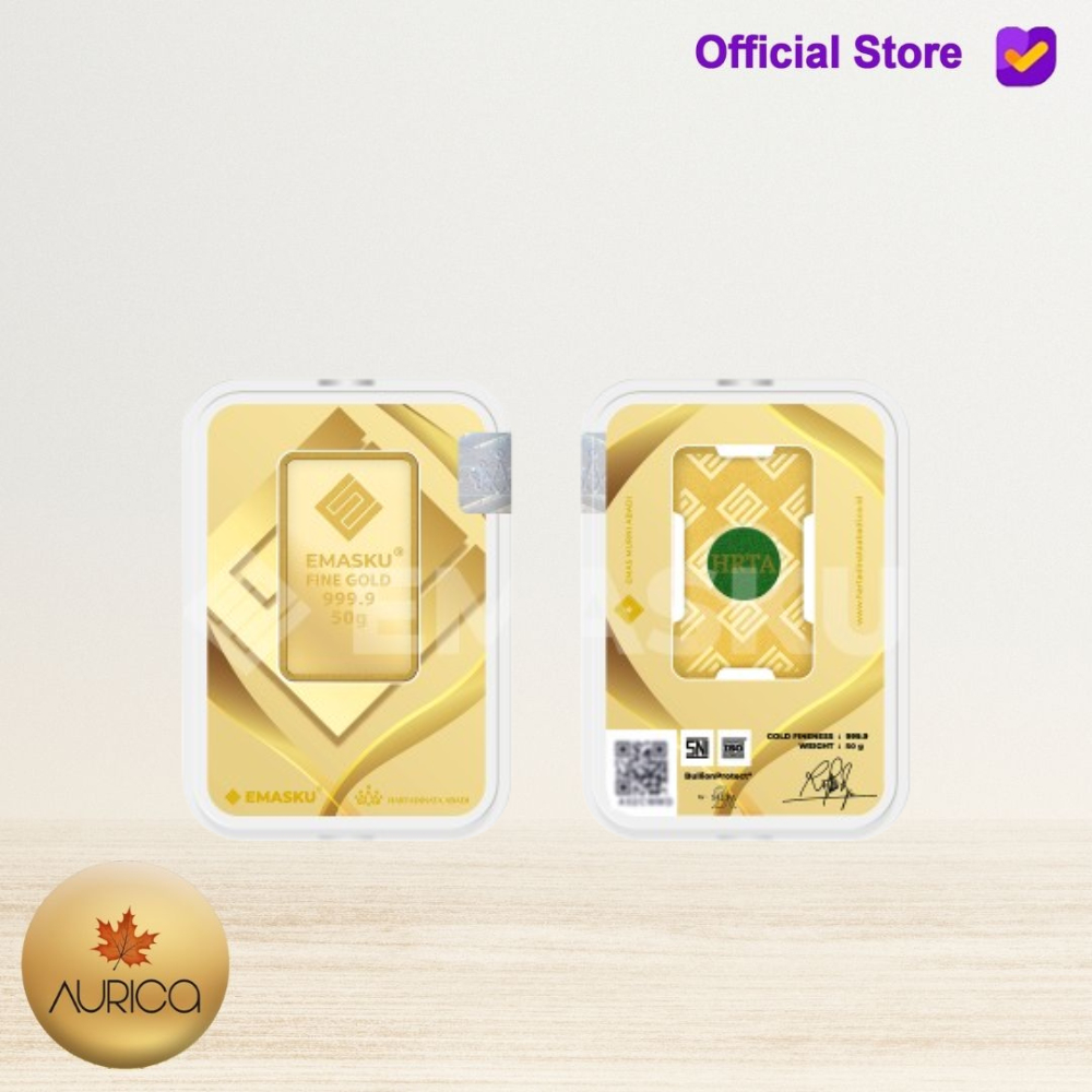 Logam Mulia Emasku 50 Gram