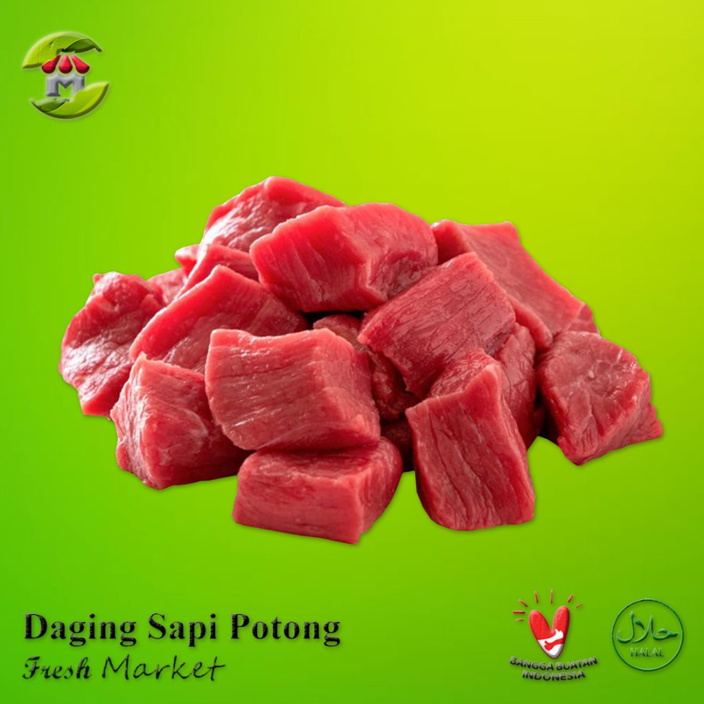 

[JAKPUS] Daging Sapi Lokal Potong Rendang Pack 480gr - 500gr