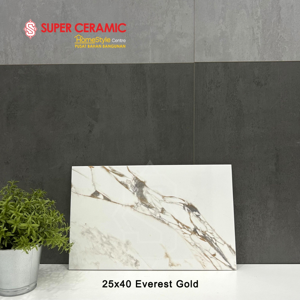ASIA TILE 25x40 Keramik Dinding - EVEREST GOLD