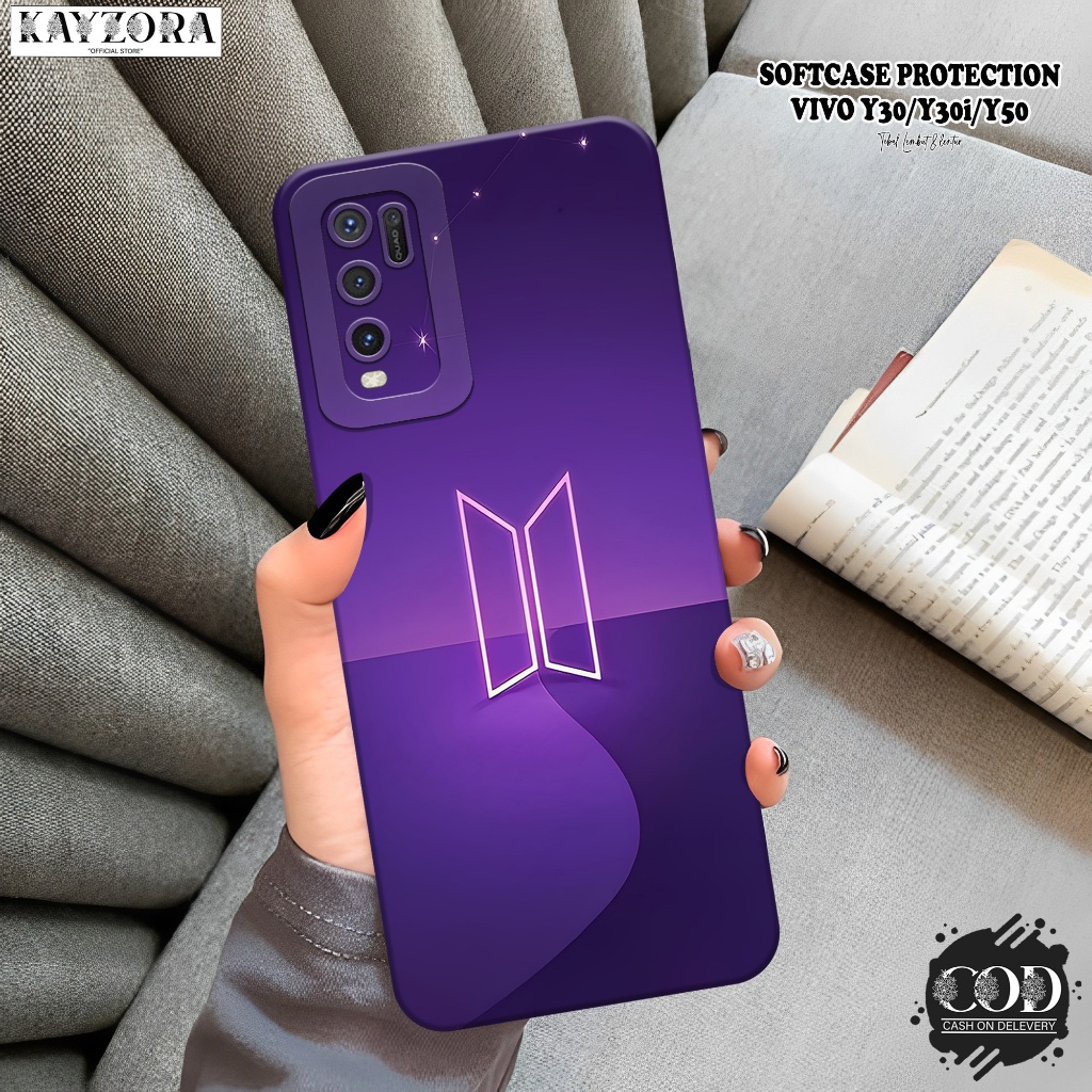 Case VIVO Y30 / Y30i / Y50 Terbaru Fashion Case K Pop Casing VIVO Y30 / Y30i / Y50 Silikon Pro Camer