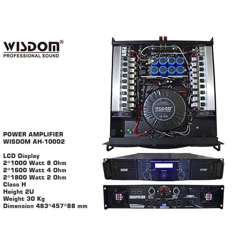 Power Amplifier WISDOM AH-10002 Original