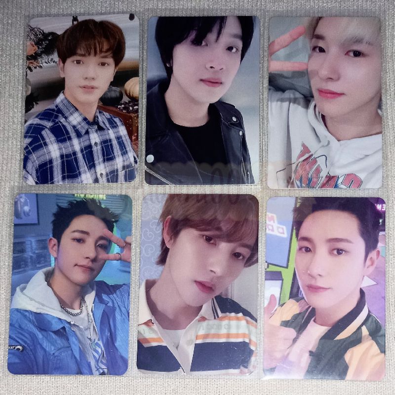 |baca deskripsi| photocard pc aab all about nct dream 127 taeyong renjun haechan selca md digi pob b