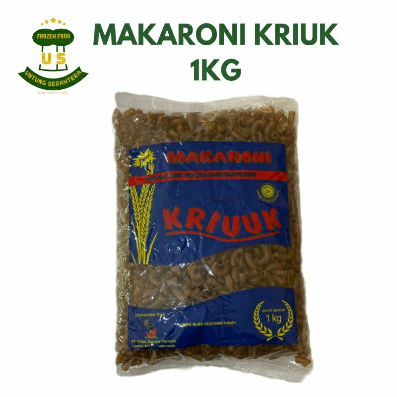 

Makaroni Super Kriuuk Kemasan 1kg Makaroni Kriuk Kemasan Biru 1kg Makaroni