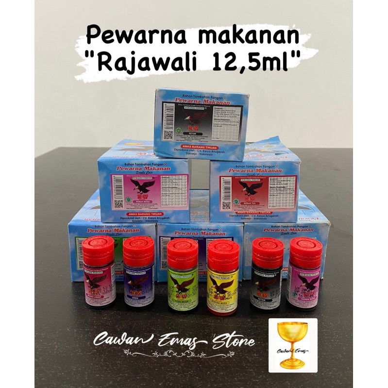 

pewarna makanan rajawali 12,5ml / sumbo rajawali 12,5ml / sumbo makanan merk rajawali kecil