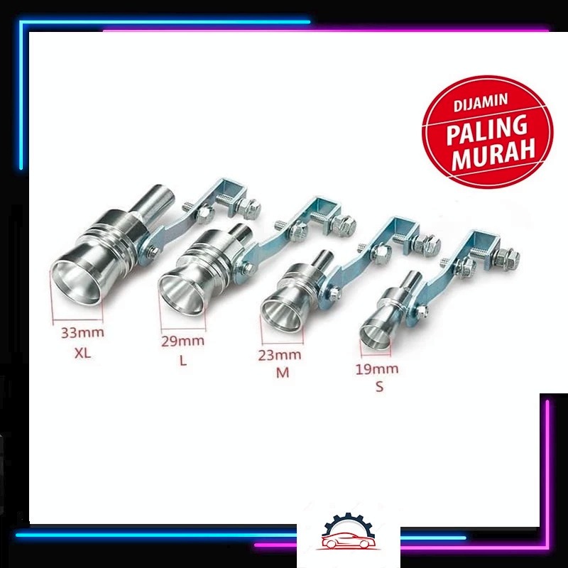 Turbo Whistle Fake Turbo Sound Whistler Penyiul Knalpot Pluit Turbo Siul Mobil