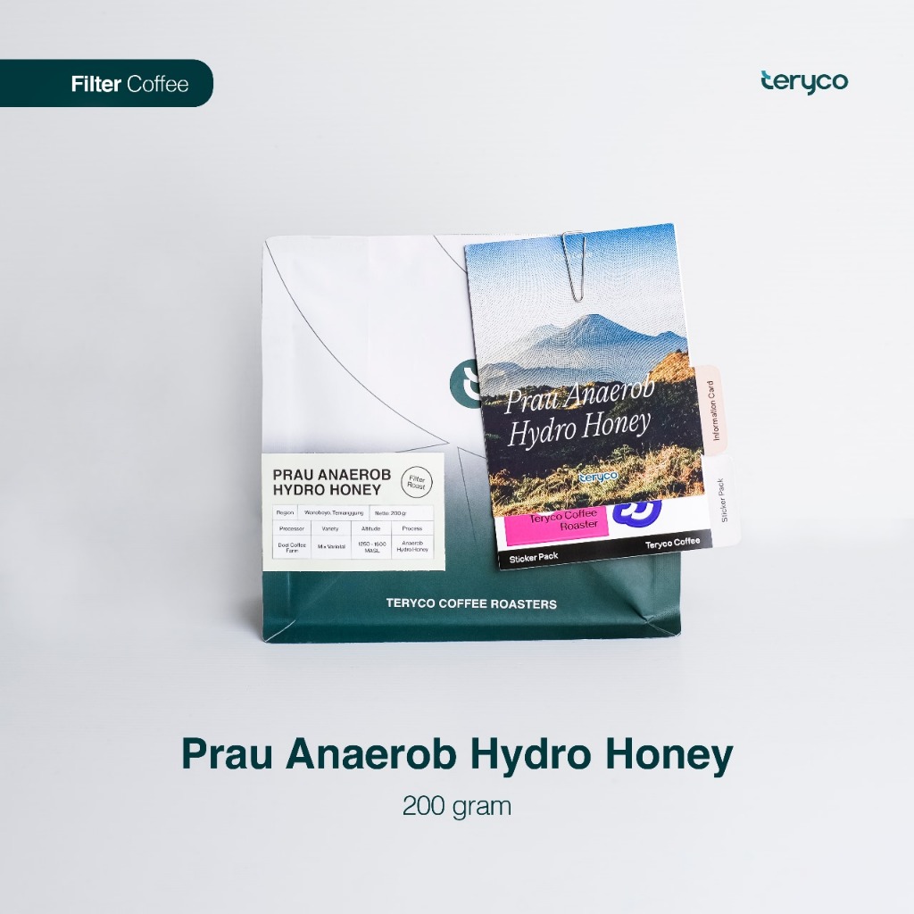 

Prau Anaerob Hydro Honey 200 gram - Single Origin Filter Roast / Kopi Filter / Teryco Roasters