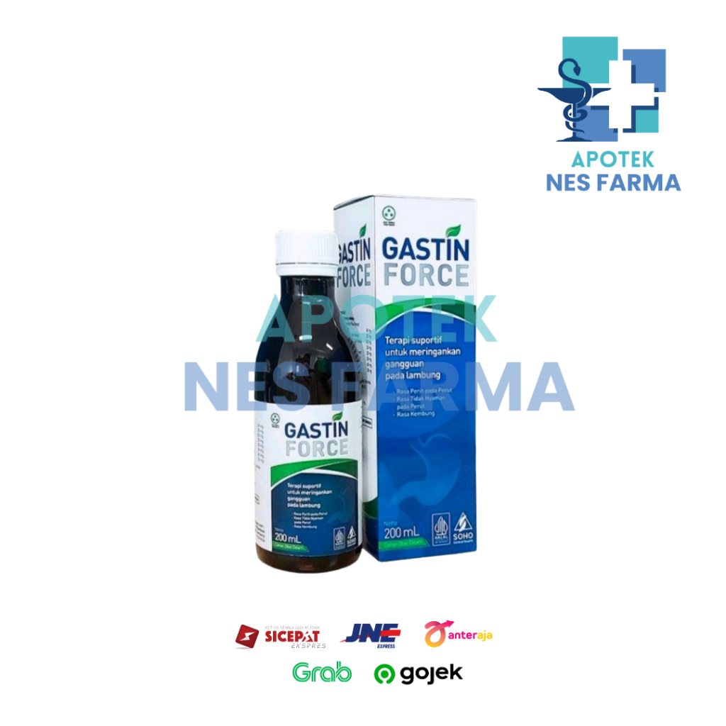 GASTIN FORCE SIRUP /obat herbal /lambung