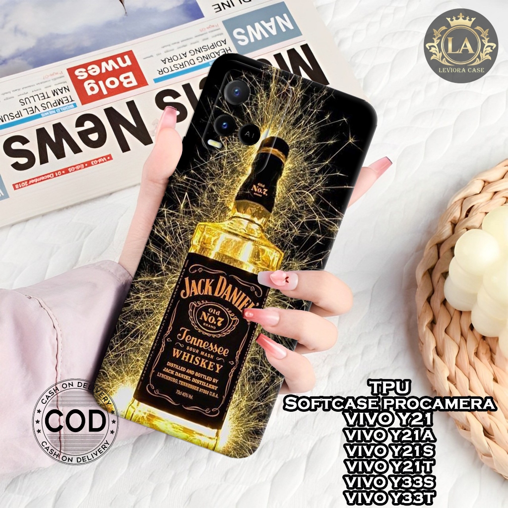 Case VIVO Y21/Y21A/Y21S/Y21T/Y33S/Y33T - Fashion Case Minuman - Softcase VIVO Y21/Y21A/Y21S/Y21T/Y33