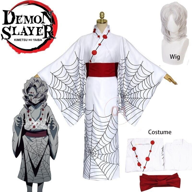 KOSTUM COSPLAY RUI LOWER MOON/COSPLAY RUI/KIMETSU NO YAIBA/KOSTUM COSPLAY RUI