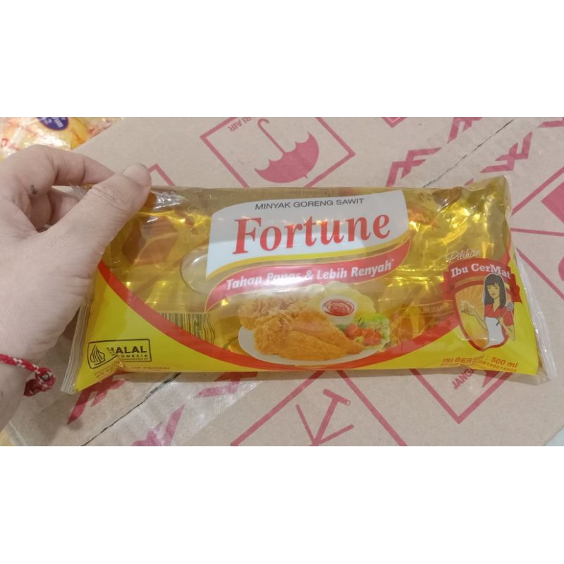 

Minyak goreng Fortune 500ml