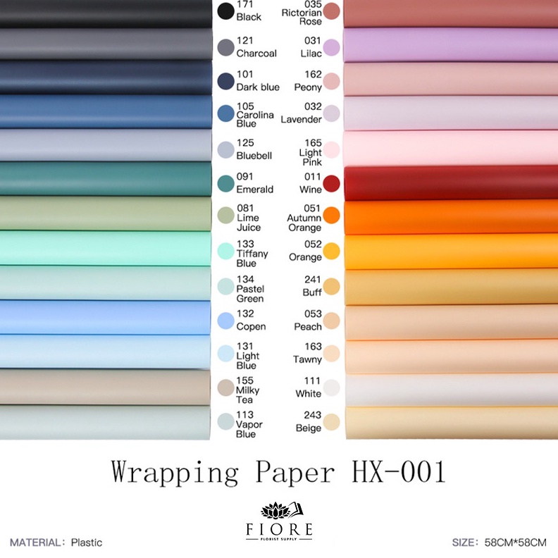 

1 LEMBAR Flower Wrapg Paper Kes Buket Bunga Cellophane