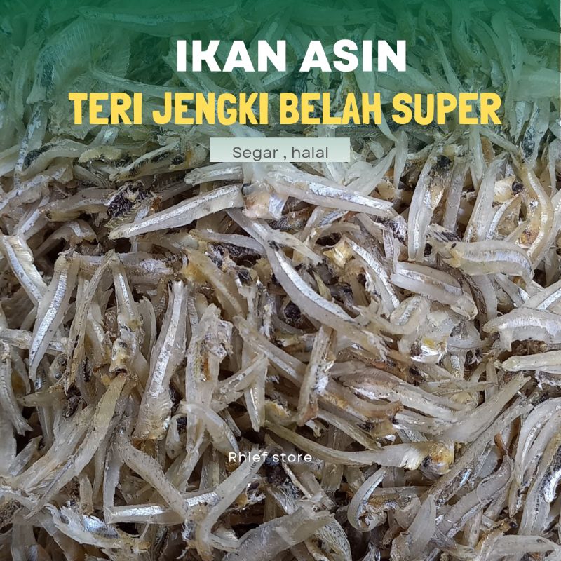 

Teri jengki belah super terbaik dan termurah best seller