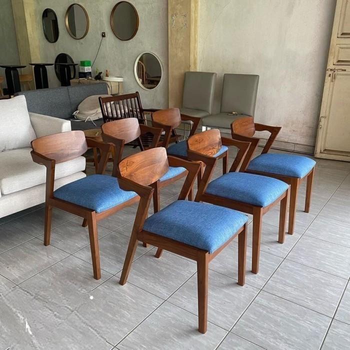 Kursi Cafe Minimalis Kayu Jati Terbaru, Kursi Makan Kayu Jati Asli| Mebel Jepara