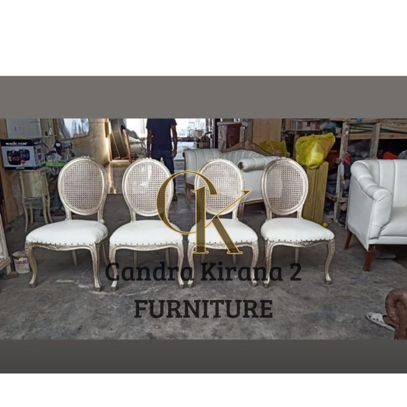 Kursi racoco / Kursi besan / Kursi racoco rotan / Kursi racoco bulat / Kursi besan rotan