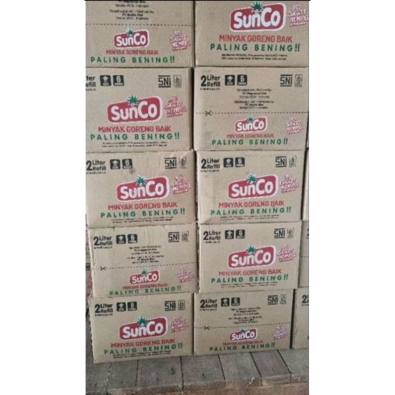 

Minyak Goreng SUNCO 2LITER KEMASAN REFIL HARGA RESELER