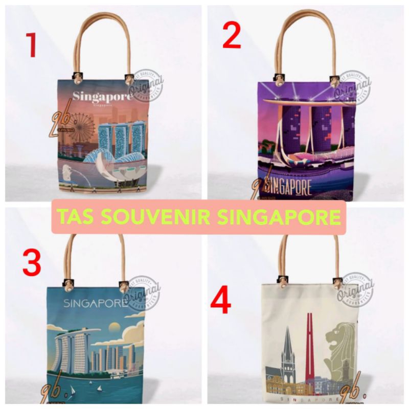 Tas souvenir singapore tas oleh oleh singapore