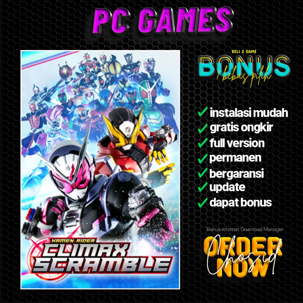 KAMEN RIDER CLIMAX SCRAMBLE | Game PC - Laptop