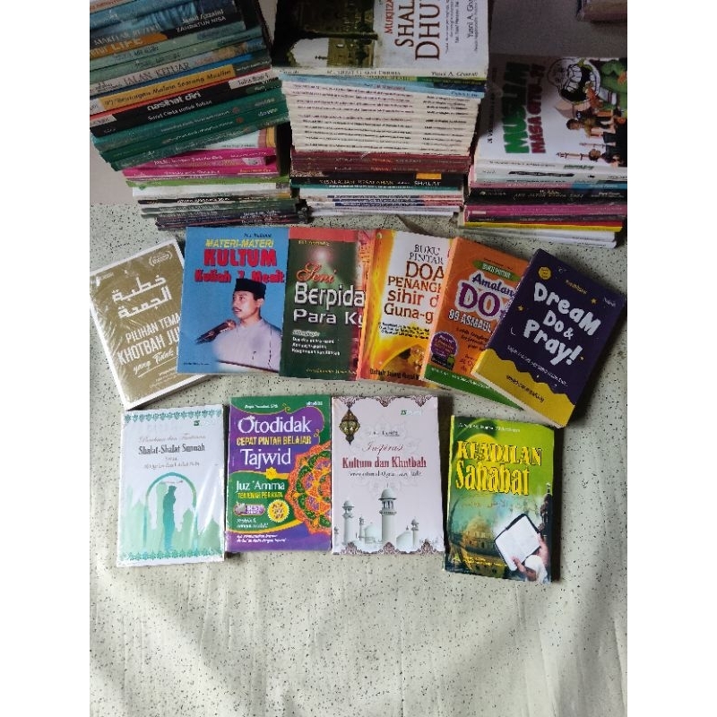 Buku Spritual Islam; PILIHAN TEMA KHOTBAH JUMAT, MATERI² KULTUM, 1000 Kata Mantaf, DOA PENANGKAL SIH