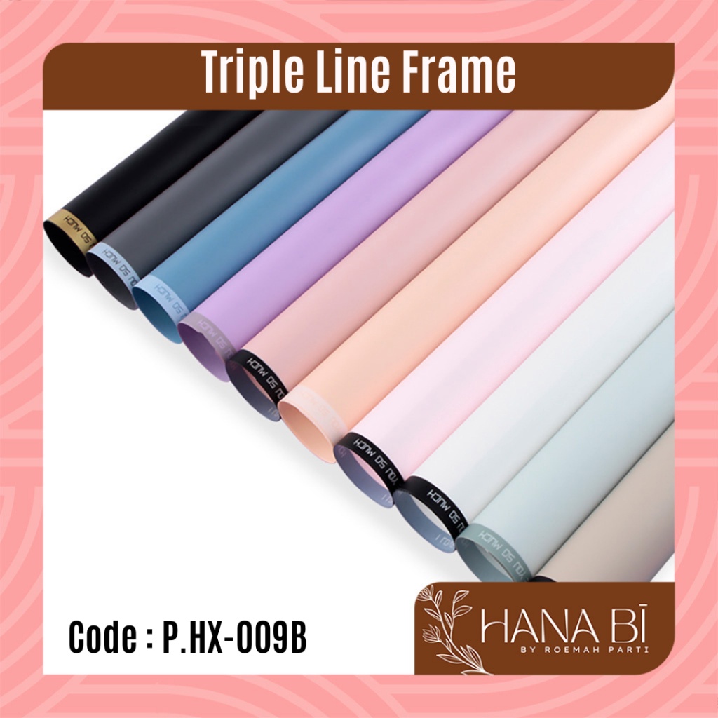 

2 Lembar Kes Cellophane Kes Buket paper bunga colour PHX9 B