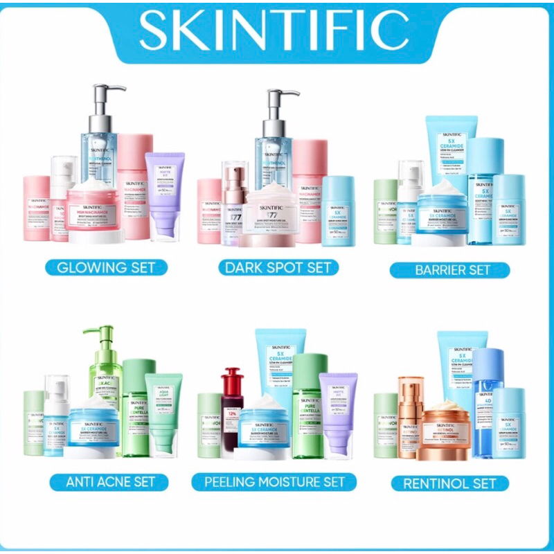 SKINTIFIC Skincare set