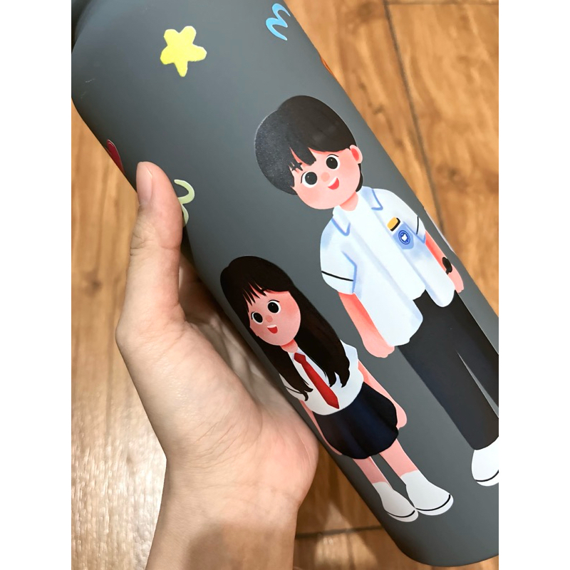 Botol Stainless Steel Lovely Runner | Lovely Runner Merch | Kdrama