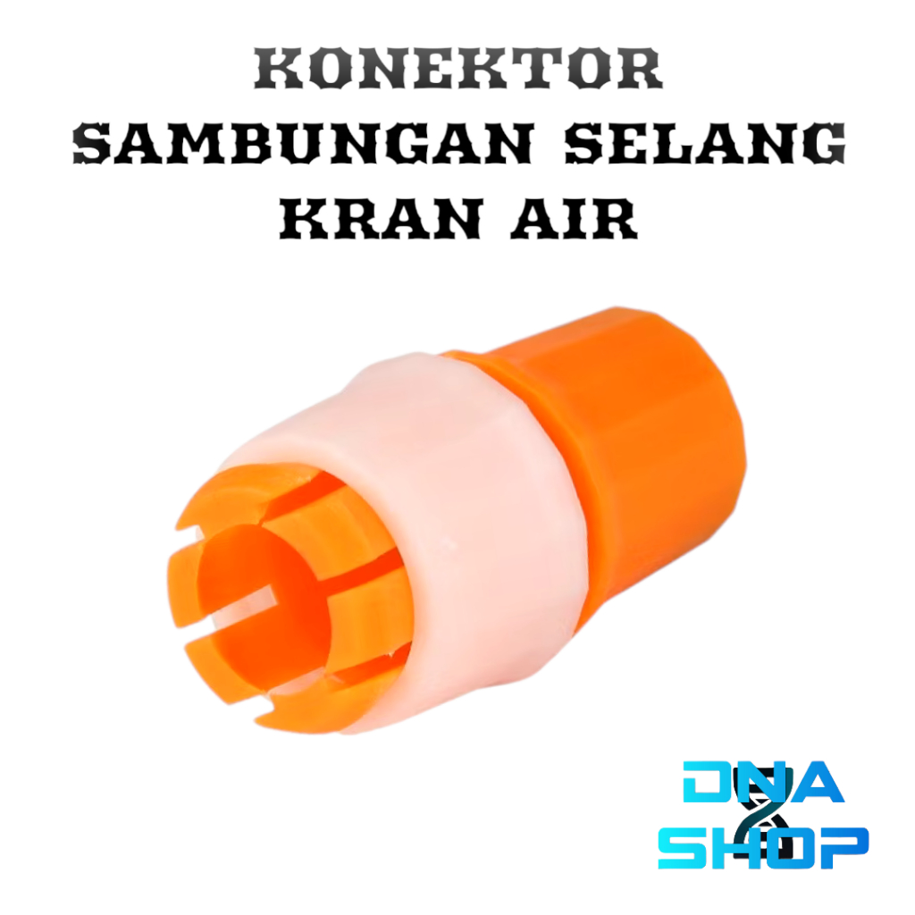 Konektor klem selang sambungan kepala kran air praktis