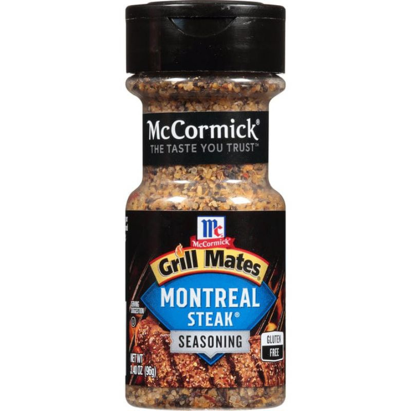 

McCormick Grill Mates Gluten Free, 25% Less Sodium Montreal Steak Seasoning