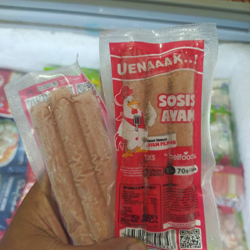 

sosis ayam belfood uenaaak/uenaaak sosis ayam isi 3