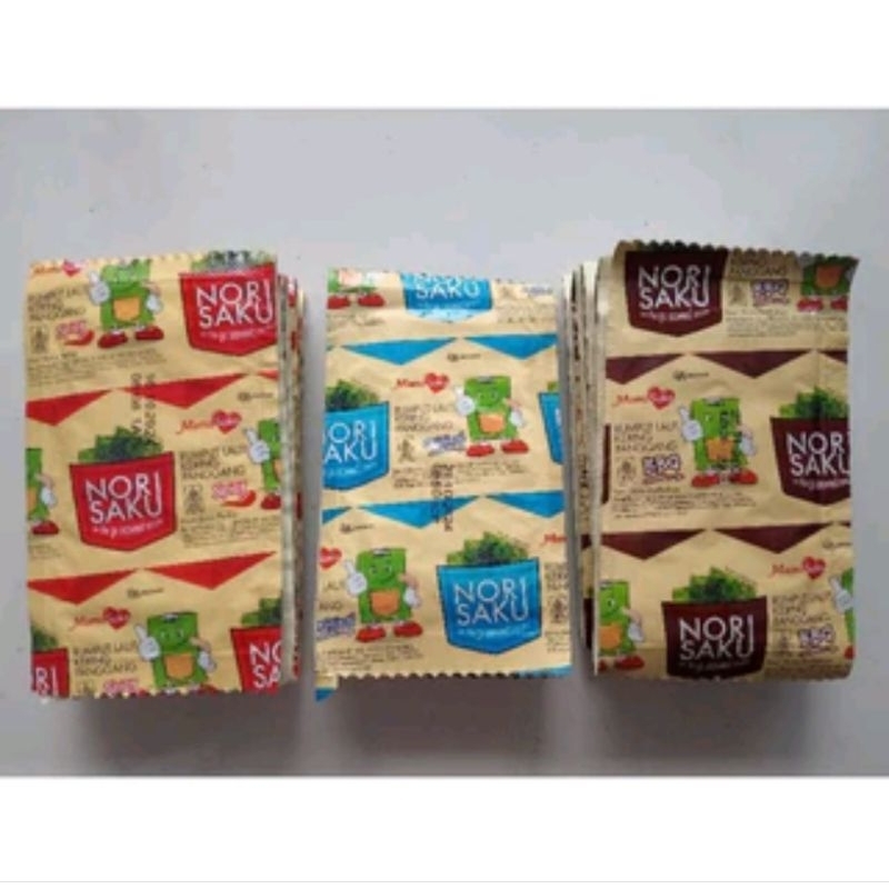 

Mama Suka Nori Saku Renceng isi 10pcs @2gr dan 20pcs @2gr