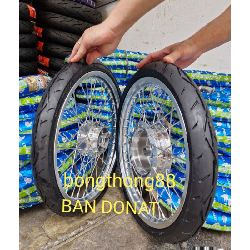Velg Set rossi ring 17 140+140 Vario 125 Vario 150 Beat Fi Beat Steet Beat pop Beat karbu lama Mio m