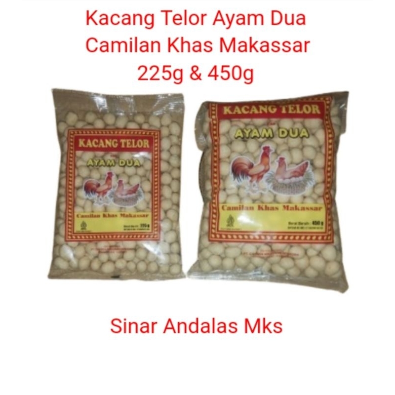 

Kacang Telor Ayam Dua Camilan Khas Makassar