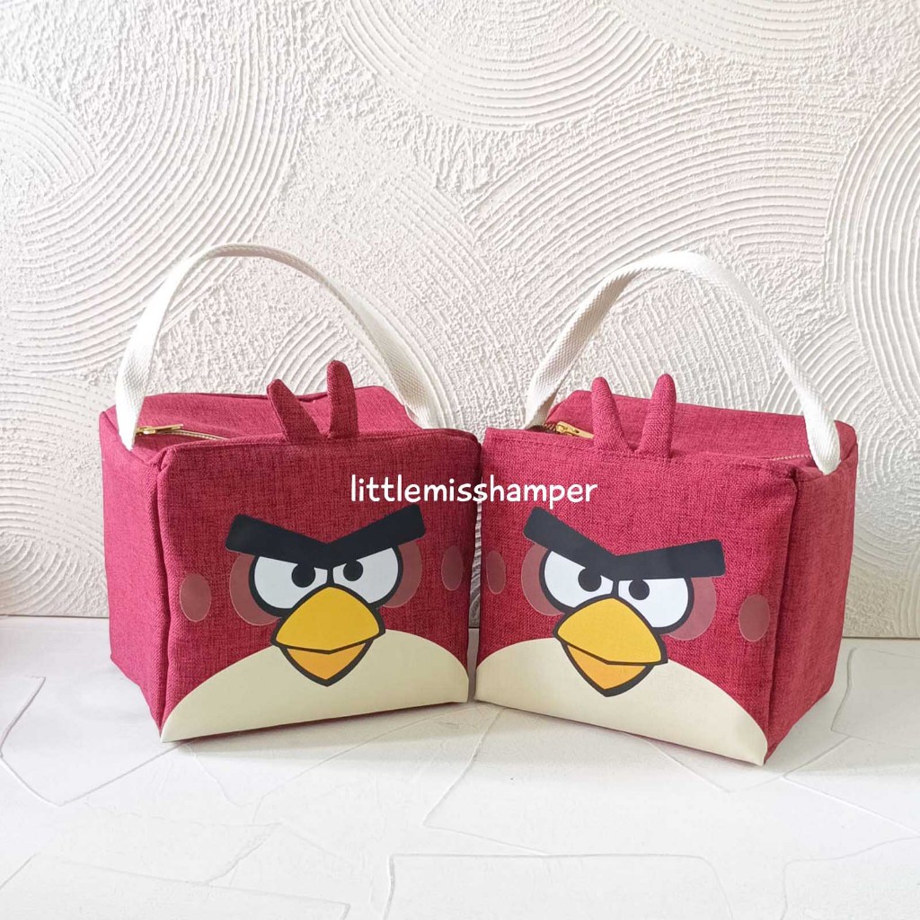 

tas tenteng custom animal hewan kelinci souvenir ultah kanvas mickey baby dragon hampers naga