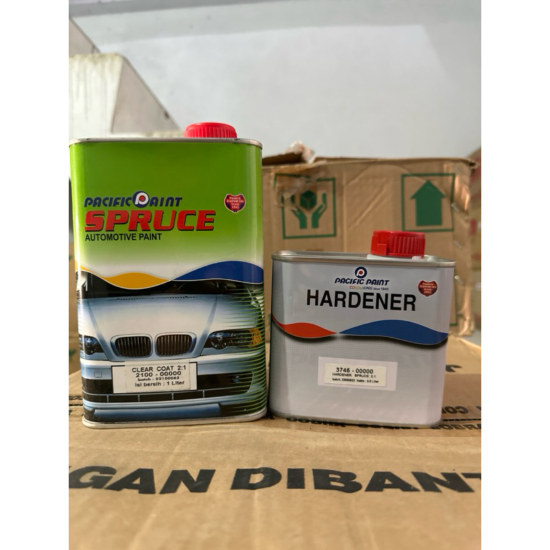 clear coat mobil/finishing cat mobil spruce 2100