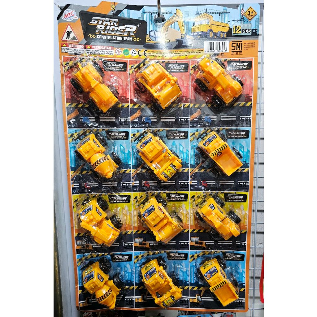 Mainan Anak Star Rider Konstruksi Satuan ECER Mini Construction