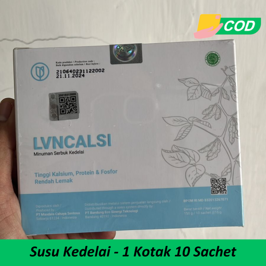 

Susu Kedelai Calsi - Sumber Callcium dan Serat - Baik untuk Tulang dan Pencernaan - Menjaga Kesehatan Tubuh