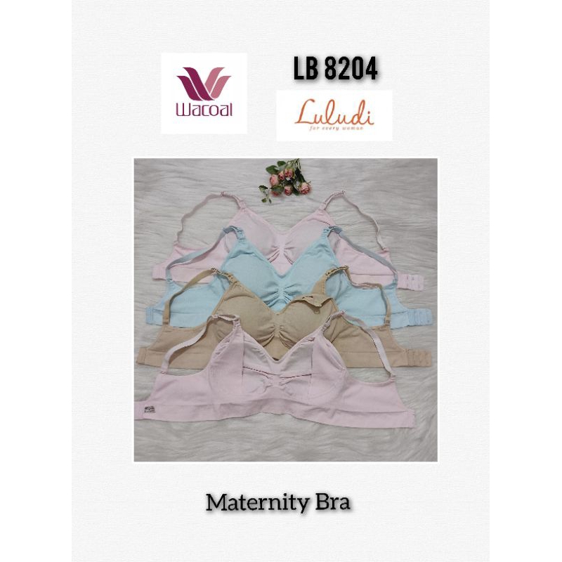Luludi Bra maternity model seamless Size M. L LB  8204