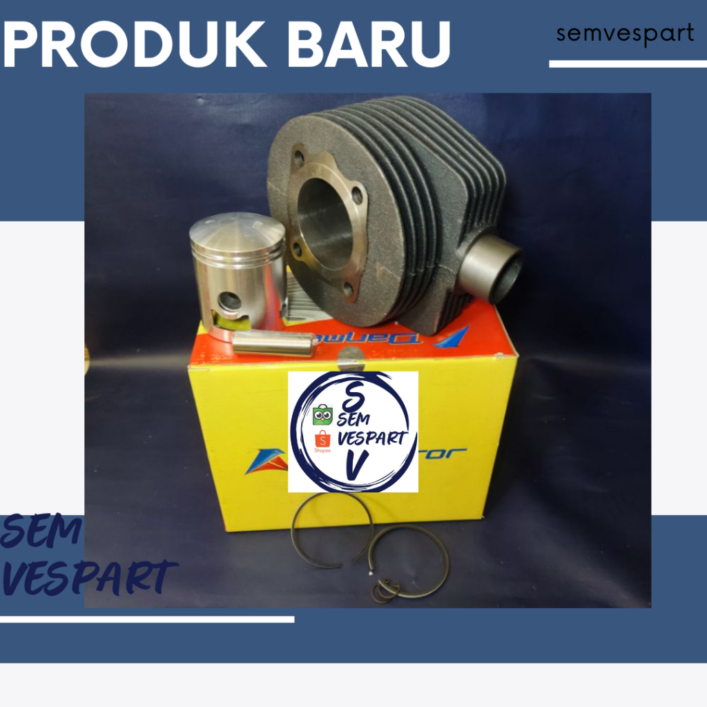 BLOK VESPA PX SUPER SPRINT EXCEL EXKLUSIV DANMOTOR ORIGINAL