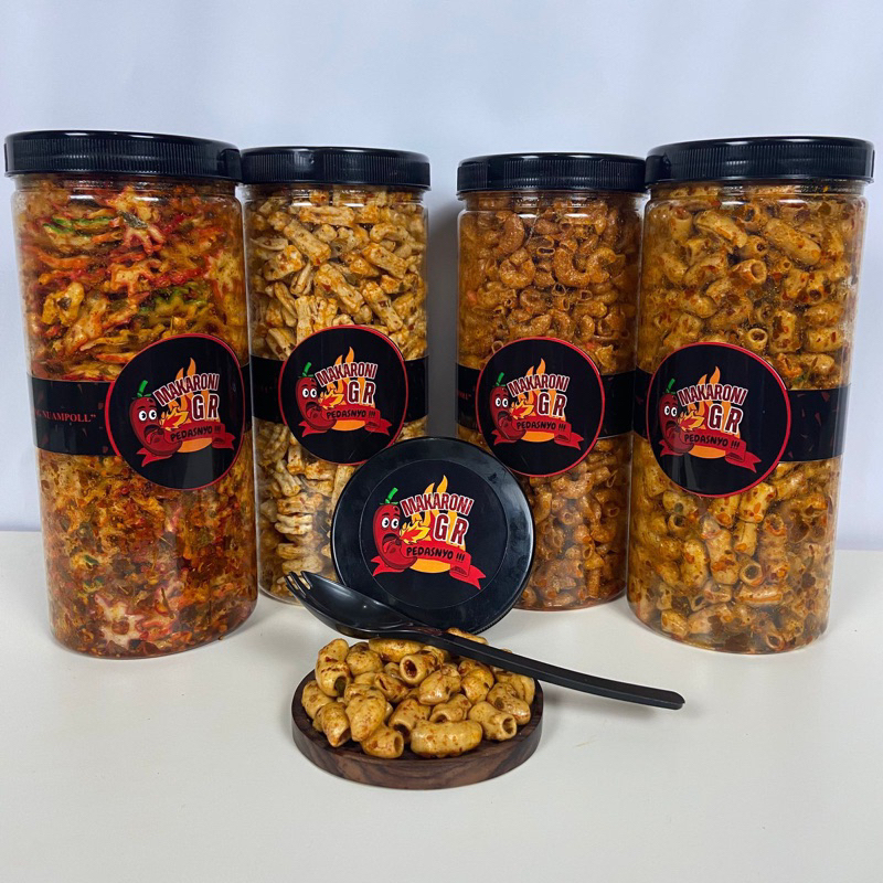 

Makaroni Bantet Toples Pedas Premium Gr 1300 ml