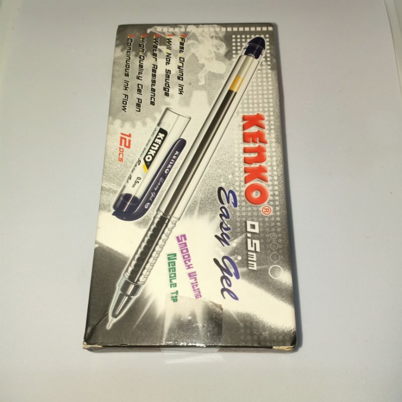 

Pulpen Kenko Easy Gel 0.5mm isi 12pcs | Saven_Store