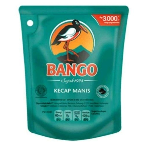 

KECAP MANIS BANGO 60ml 84gr REFILL SACHET KECIL POUCH UNILEVER 18ml ECER RENCENG MAKANAN KEBUTUHAN MEMASAK