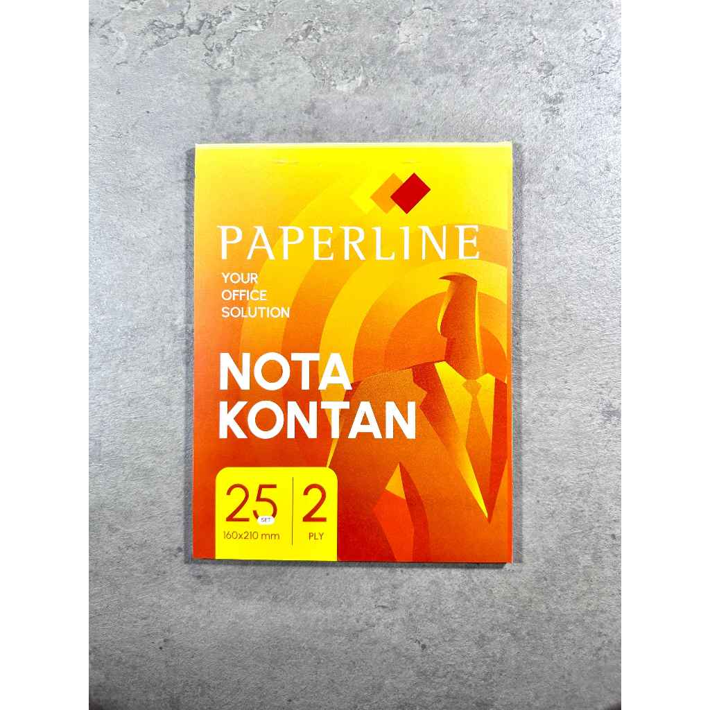 

(PAK) NOTA KONTAN PAPERLINE K2 / NOTA KONTA PAPERLINE KK K2