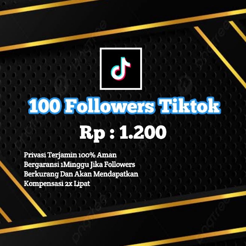 FOLLOWER TIKTOK TERMURAH (BERGARANSI)