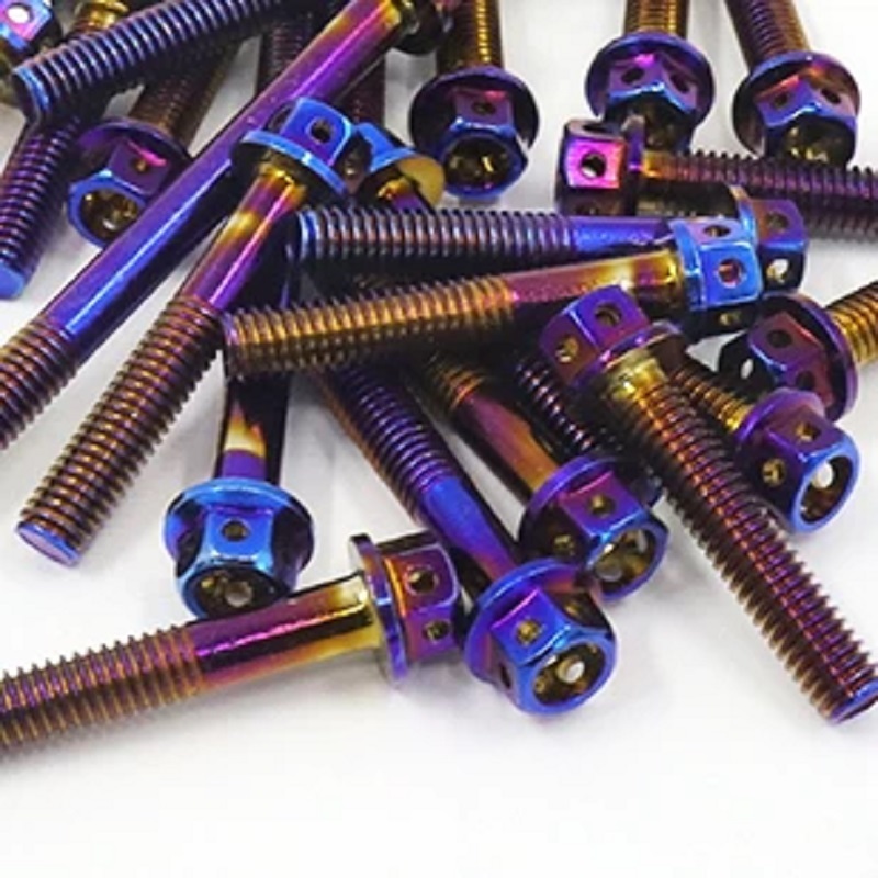 MUTAKIN Baut Probolt Blok Bak Mesin Set Jupiter Z1 Robot Emas Titanium