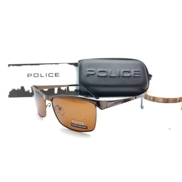 Sunglasses Pria - Kacamata Hitam Police 7868 Polarized original anti UV 400