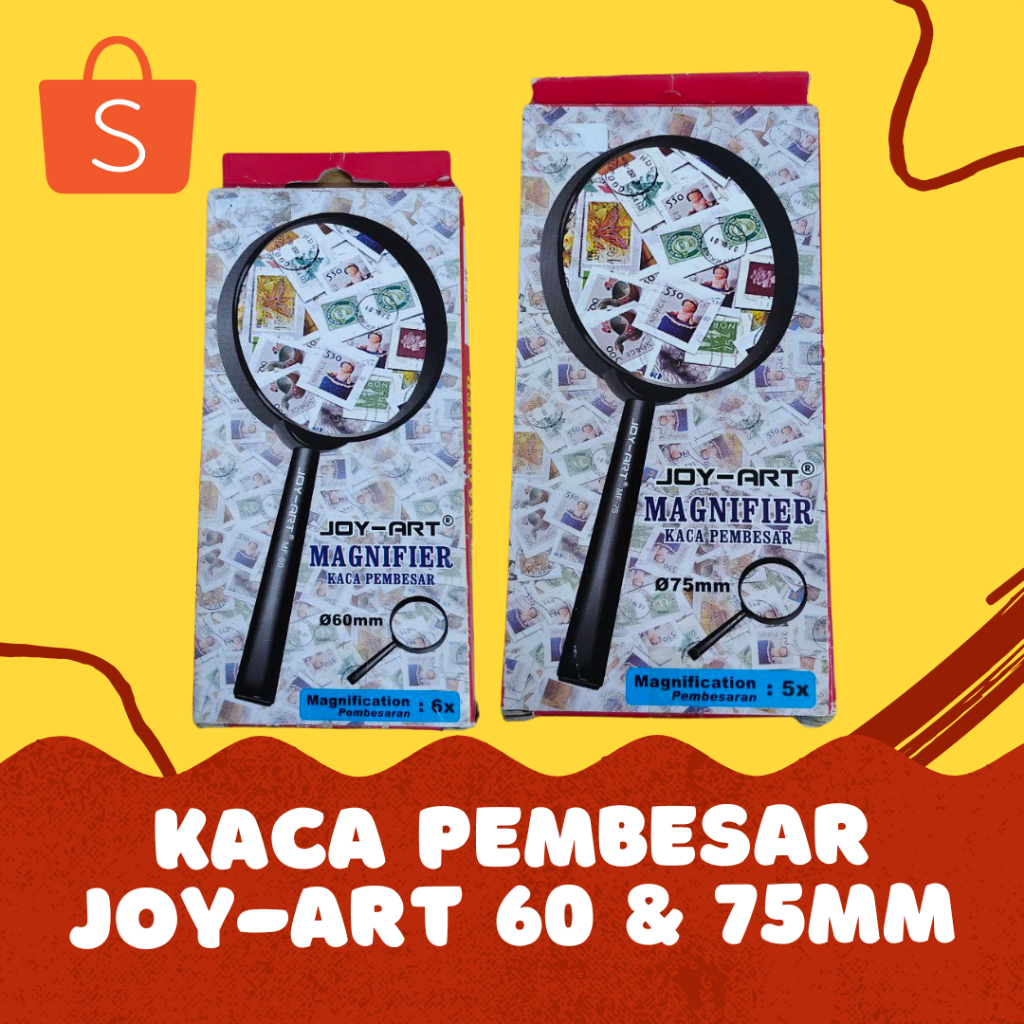 

Kaca Pembesar Joy-Art Magnifier 60 & 75mm