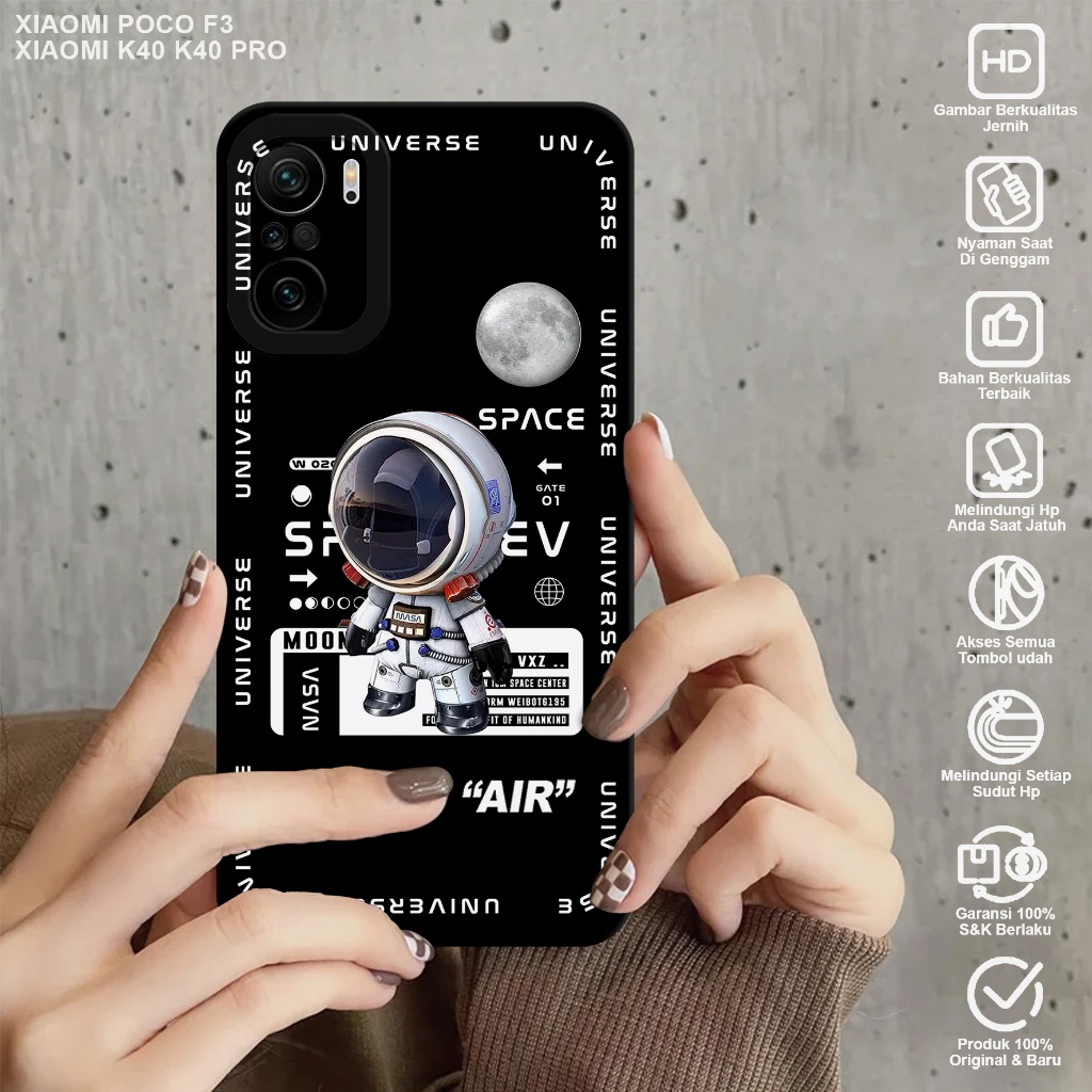 CASE XIAOMI POCO F3 - Casing Hp Xiaomi Poco F3 Motif ASTRONOT - Case Hp Xiaomi Poco F3 - Casing Xiao