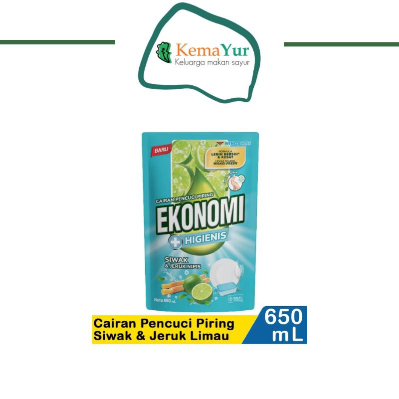 

EKONOMI CUCI PIRING LIQUID SIWAK 650ML