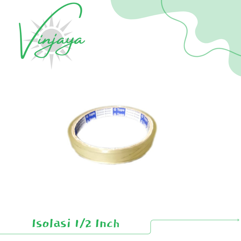 

Isolasi kecil bening 1/2 inch