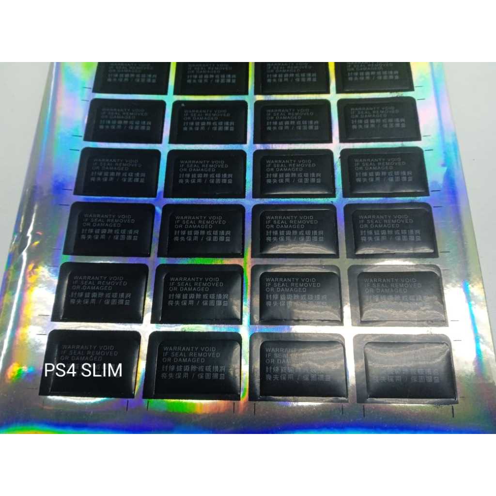 SEGEL VOID MESIN PS4 SLIM - SEGEL PS4 SLIM - STICKER VOID PS4 SLIM