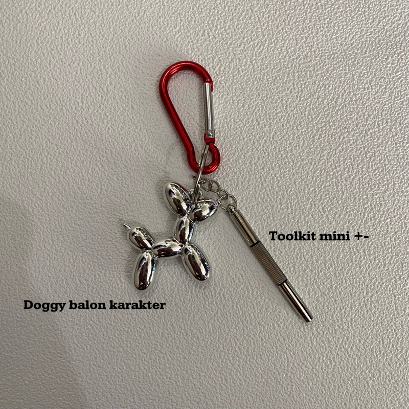 Carabiner kalcer | gantungan kunci skena | keychain unik